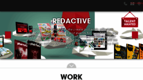 What Redactive.co.uk website looked like in 2016 (8 years ago)