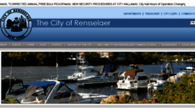 What Rensselaerny.gov website looked like in 2016 (8 years ago)