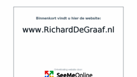 What Richarddegraaf.nl website looked like in 2016 (8 years ago)