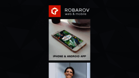 What Robarov.be website looked like in 2016 (8 years ago)