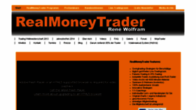 What Realmoneytrader.de website looked like in 2016 (8 years ago)