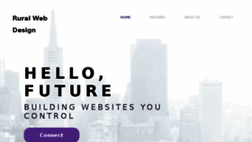 What Ruralwebdesign.co.uk website looked like in 2016 (7 years ago)