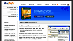 What Recover-my-email.com website looked like in 2016 (8 years ago)