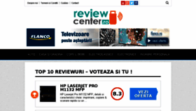 What Reviewcenter.ro website looked like in 2016 (8 years ago)