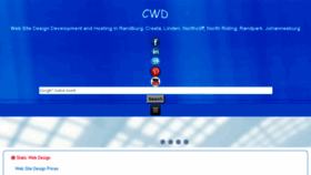 What Randburgwebdesign.co.za website looked like in 2016 (8 years ago)