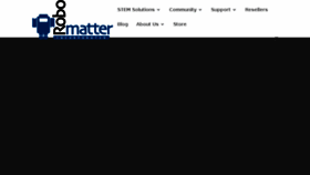 What Robomatter.com website looked like in 2016 (8 years ago)