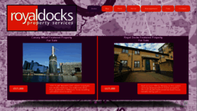 What Royaldocks.com website looked like in 2016 (7 years ago)