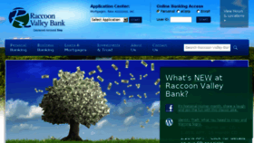 What Raccoonvalleybank.com website looked like in 2016 (8 years ago)