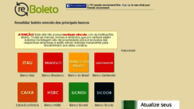 What Reboleto.com.br website looked like in 2016 (8 years ago)