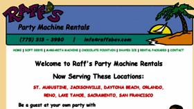 What Raffsbev.com website looked like in 2016 (8 years ago)