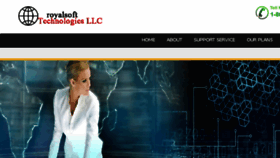 What Royalsofttechnologies.us website looked like in 2016 (8 years ago)