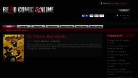 What Readcomiconline.me website looked like in 2016 (8 years ago)