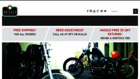 What Rullocustomcycles.com website looked like in 2016 (8 years ago)