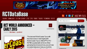 What Rctdb.com website looked like in 2016 (8 years ago)