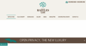 What Rafflespark.com website looked like in 2016 (8 years ago)