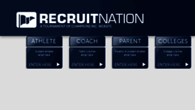 What Recruitnation.org website looked like in 2016 (8 years ago)