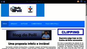 What Radiopolli.com.br website looked like in 2016 (7 years ago)