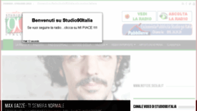 What Radiostudio90italia.it website looked like in 2016 (8 years ago)
