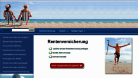 What Rentenversicherung.org website looked like in 2016 (7 years ago)
