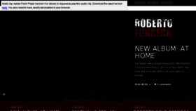 What Robertofonseca.com website looked like in 2016 (7 years ago)