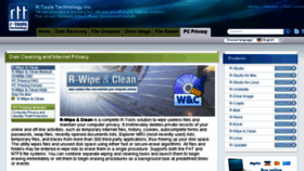 What R-wipe.com website looked like in 2016 (8 years ago)