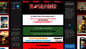 What Raetselfieber.de website looked like in 2016 (7 years ago)