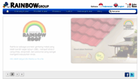 What Rainbowroof.co.id website looked like in 2016 (8 years ago)