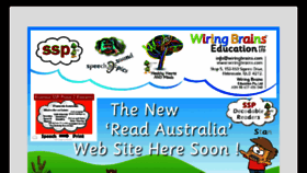What Readaustralia.com website looked like in 2016 (8 years ago)