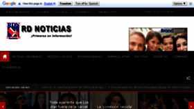 What Rdnoticias.com website looked like in 2016 (7 years ago)