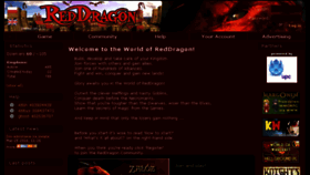 What Reddragon.pl website looked like in 2016 (7 years ago)