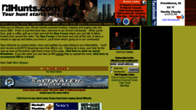 What Rihunts.com website looked like in 2016 (7 years ago)
