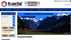 What Rjettek.com website looked like in 2016 (8 years ago)