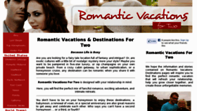 What Romantic-vacations-destinations.com website looked like in 2016 (8 years ago)