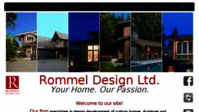 What Rommeldesign.com website looked like in 2016 (8 years ago)