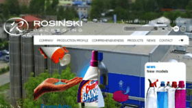 What Rosinski-ska.com website looked like in 2016 (8 years ago)