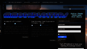 What Rpg-exploiters.com website looked like in 2016 (7 years ago)