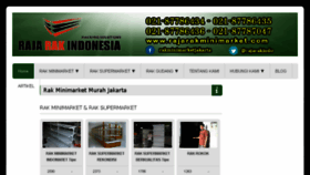 What Rajarakminimarket.com website looked like in 2016 (8 years ago)