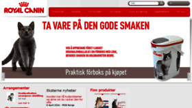 What Royalcanin.no website looked like in 2016 (7 years ago)
