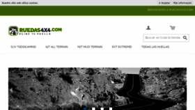 What Ruedas4x4.com website looked like in 2016 (7 years ago)