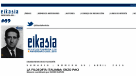 What Revistadefilosofia.com website looked like in 2016 (8 years ago)