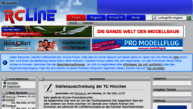 What Rclineforum.de website looked like in 2016 (9 years ago)