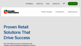 What Retailbycrs.com website looked like in 2016 (8 years ago)