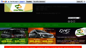 What Rentalmobilsurabaya.org website looked like in 2016 (7 years ago)