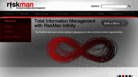 What Riskman.net.au website looked like in 2016 (8 years ago)