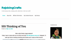 What Rejoicingcrafts.com website looked like in 2016 (8 years ago)