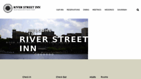 What Riverstreetinn.com website looked like in 2016 (7 years ago)
