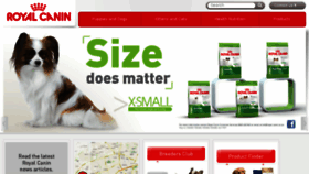 What Royalcanin.co.za website looked like in 2016 (7 years ago)