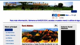 What Ruralmedulas.es website looked like in 2016 (7 years ago)