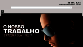 What Radharsomeluz.com.br website looked like in 2016 (8 years ago)