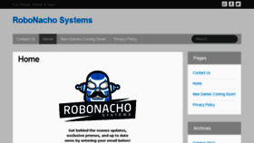 What Robonacho.com website looked like in 2016 (8 years ago)